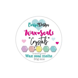 Waxzegel melts crystals