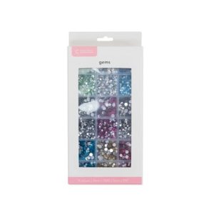 Plakparels assorti box – gems sparkle
